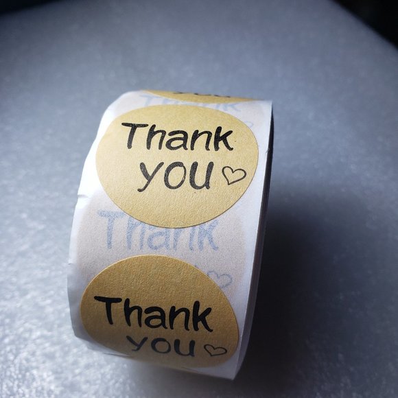 100 pieces Thank you Stickers - Picture 3 of 5